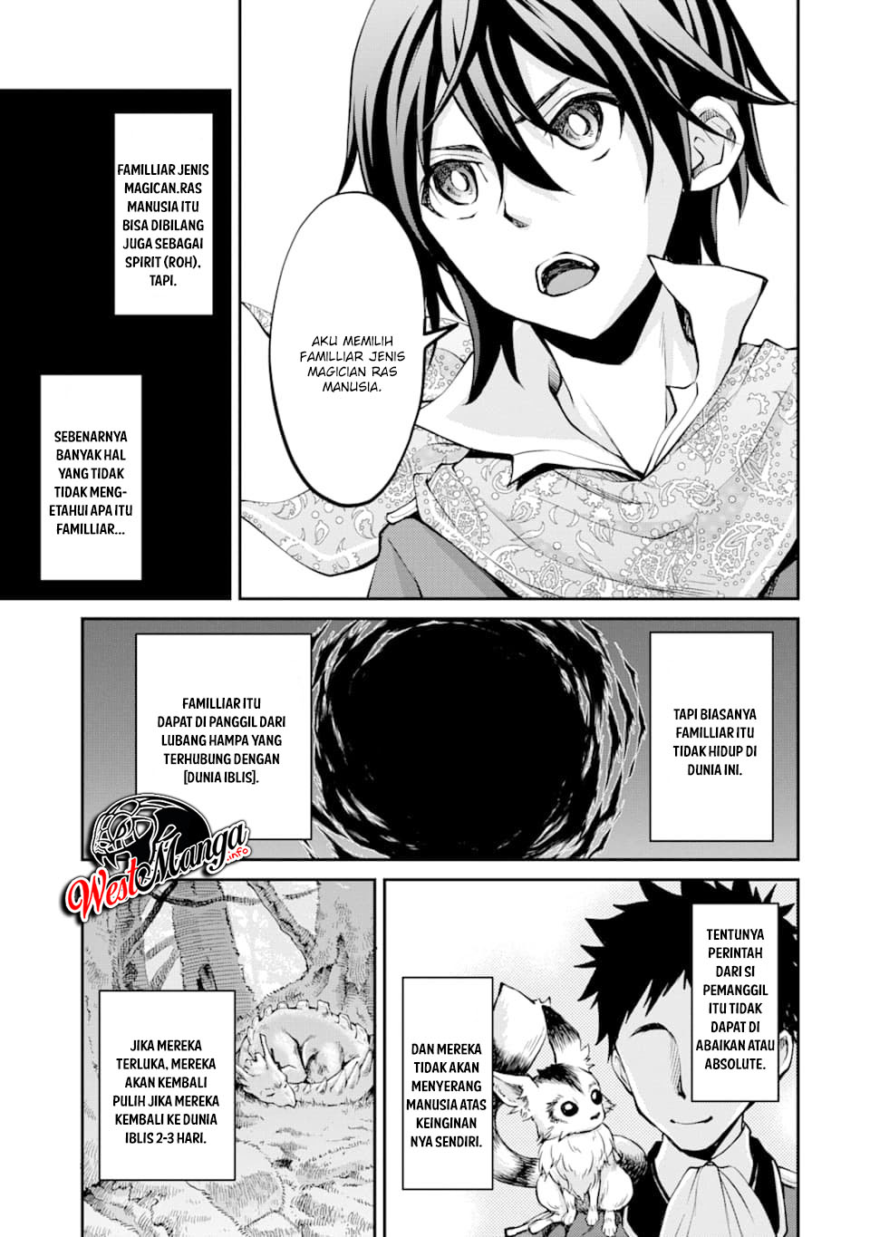 Saisoku Musou No B-kyuu Mahou Tsukai Chapter 05.1 Bahasa Indonesia